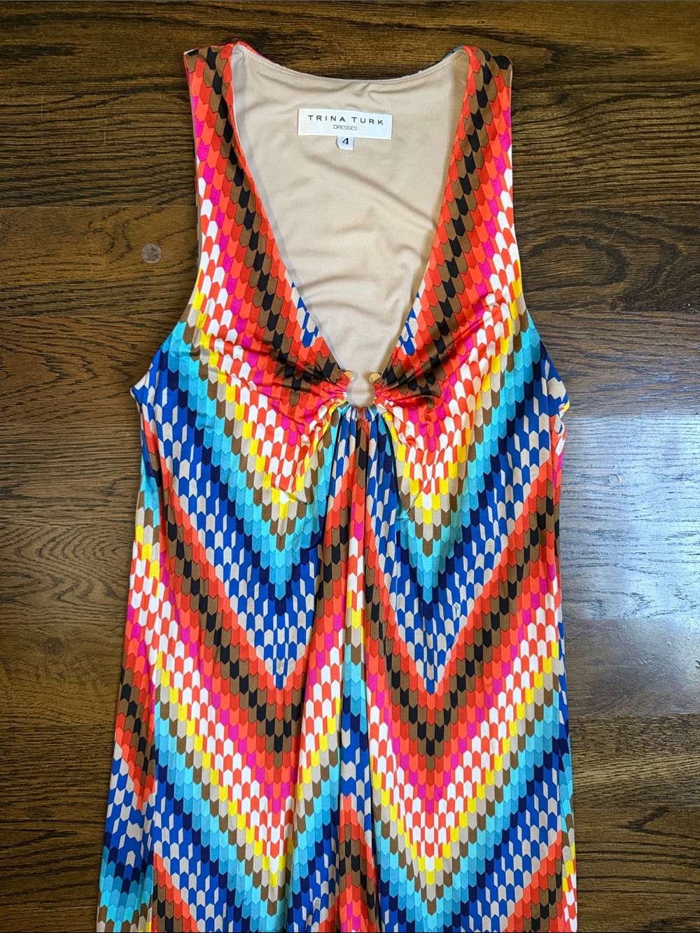Trina Turk Maxi Dress Size 4
